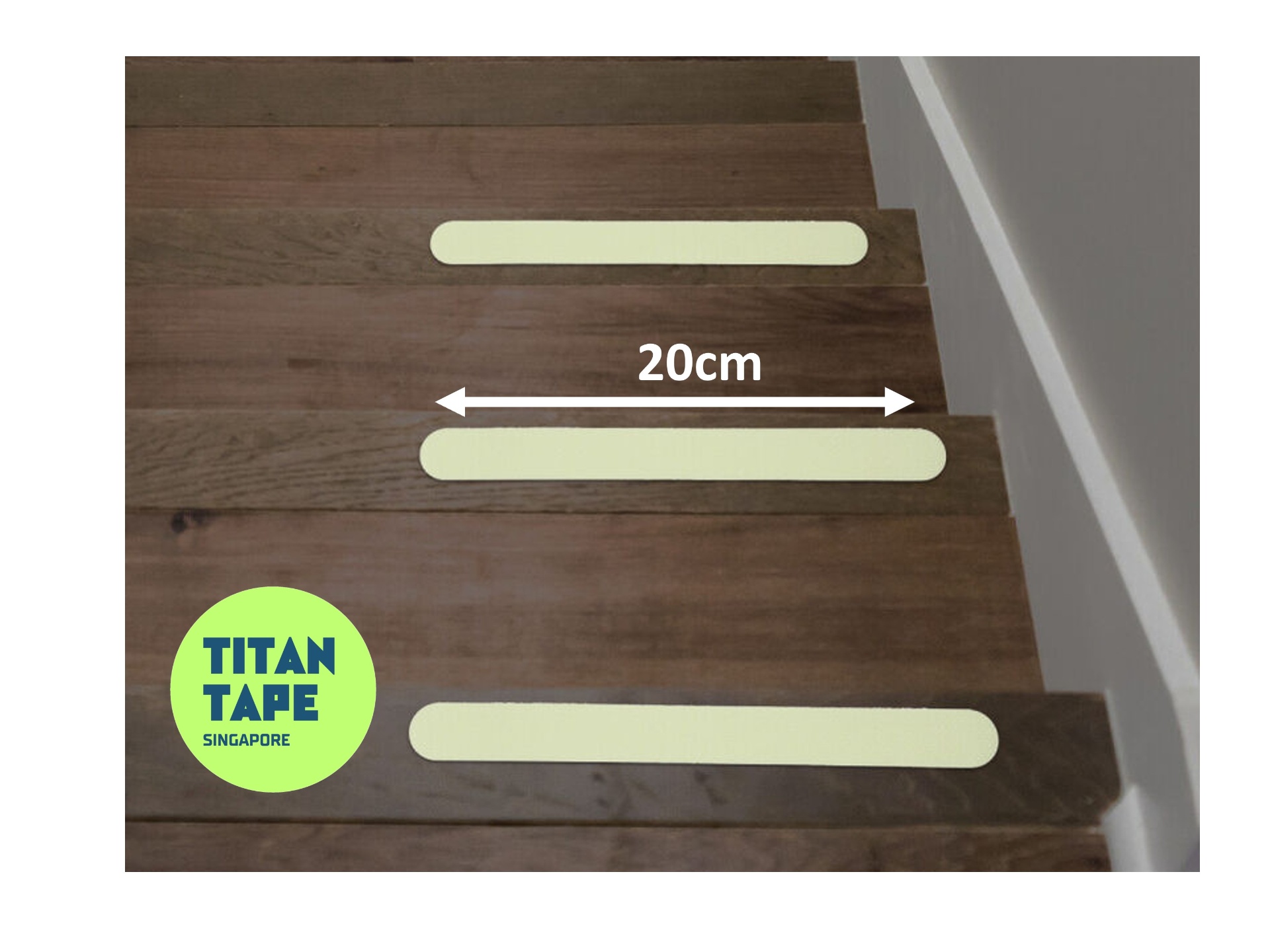 Anti-Slip Glow in the Dark Safety Tape 2