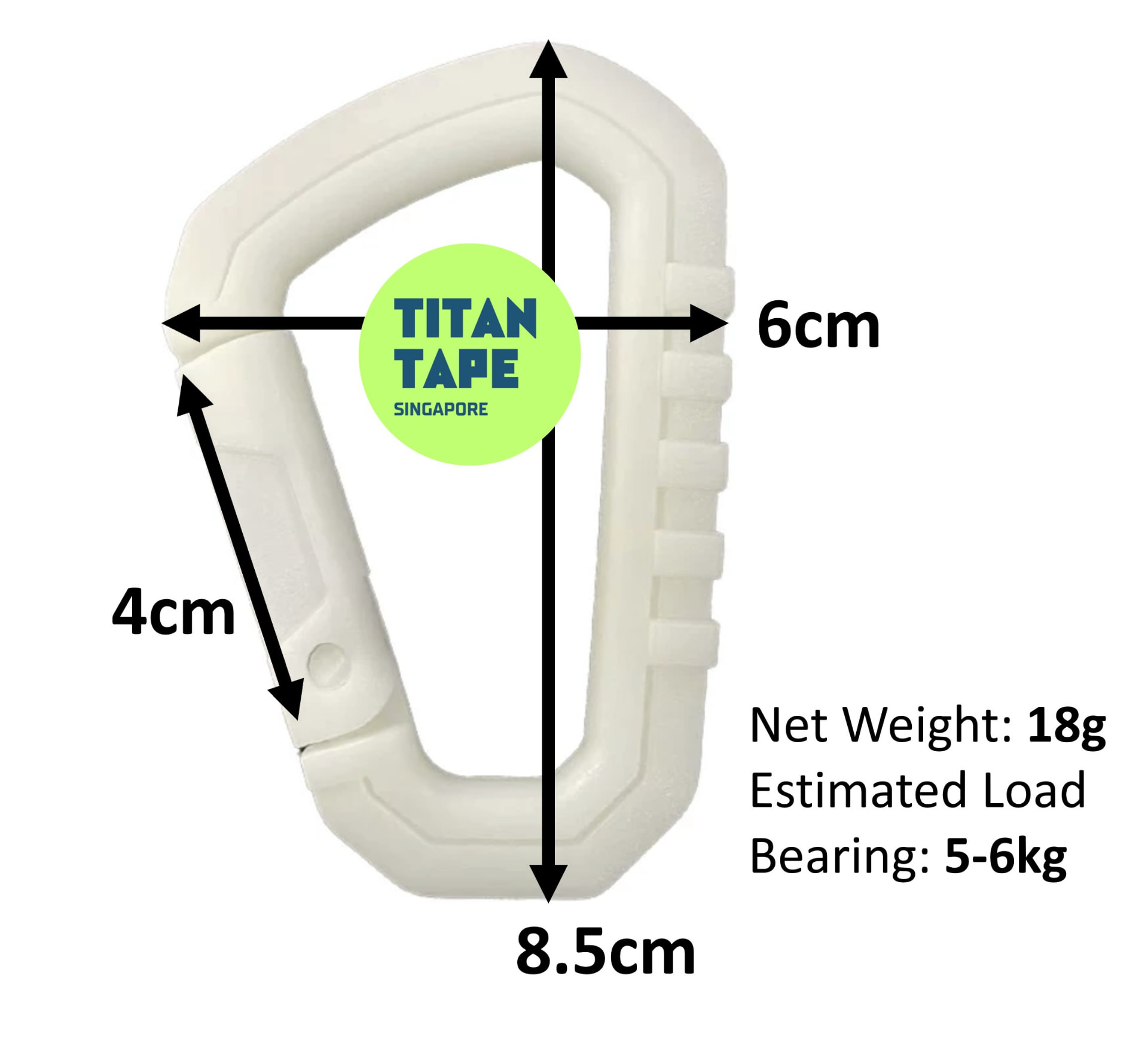 Glow in the Dark Carabiner 2