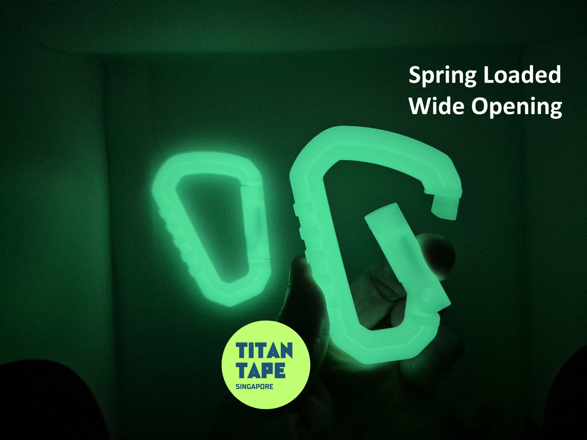 Glow in the Dark Carabiner 4