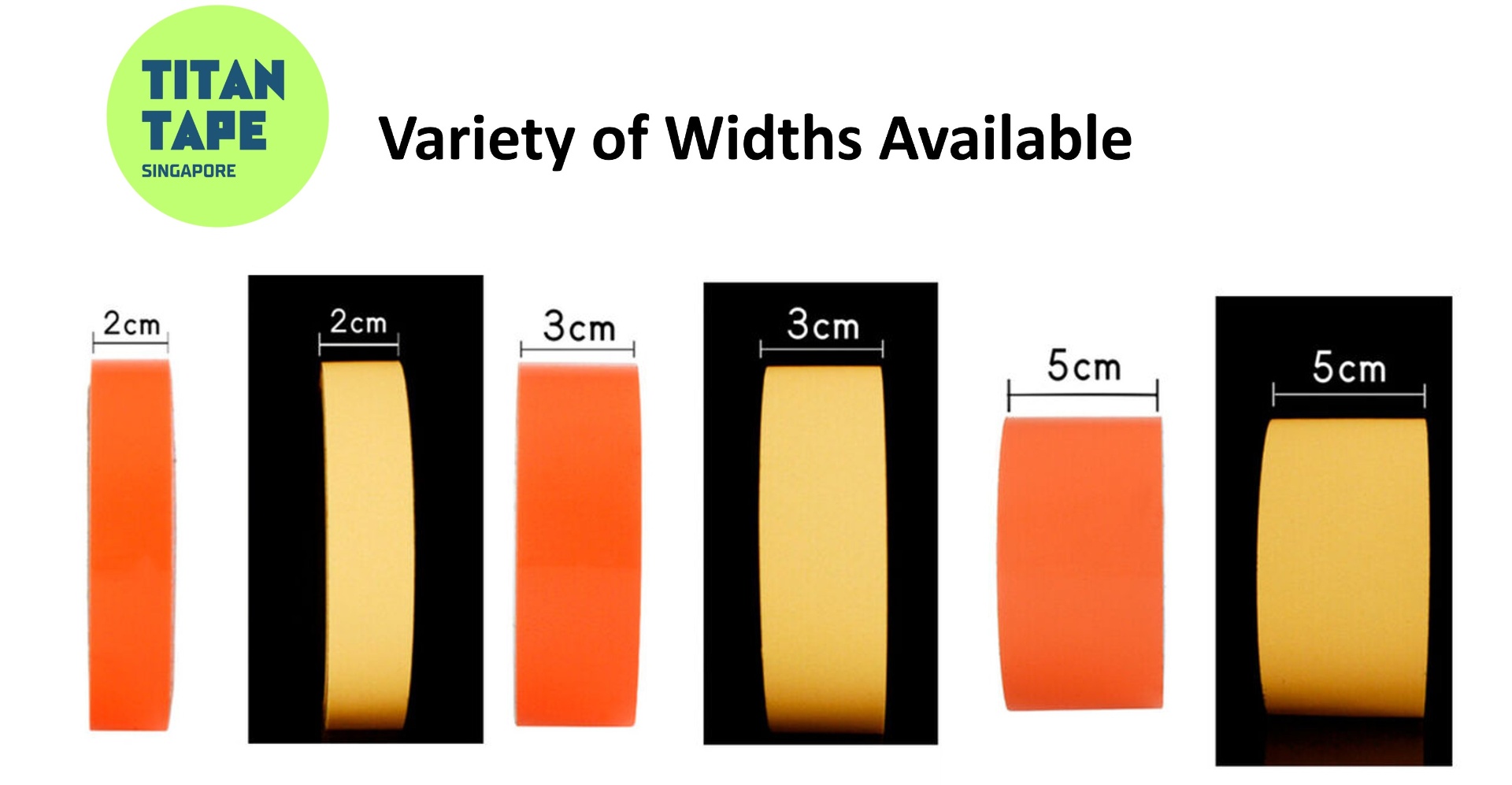 Orange Glow in the Dark Luminous Tape 4