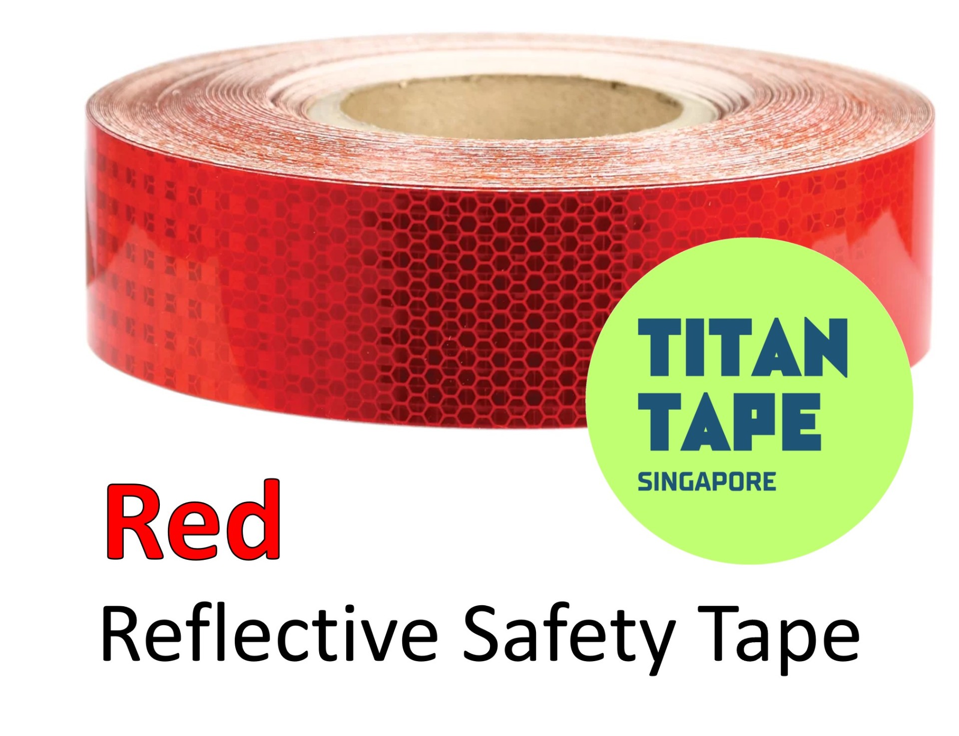 Red Reflective Safety Tape