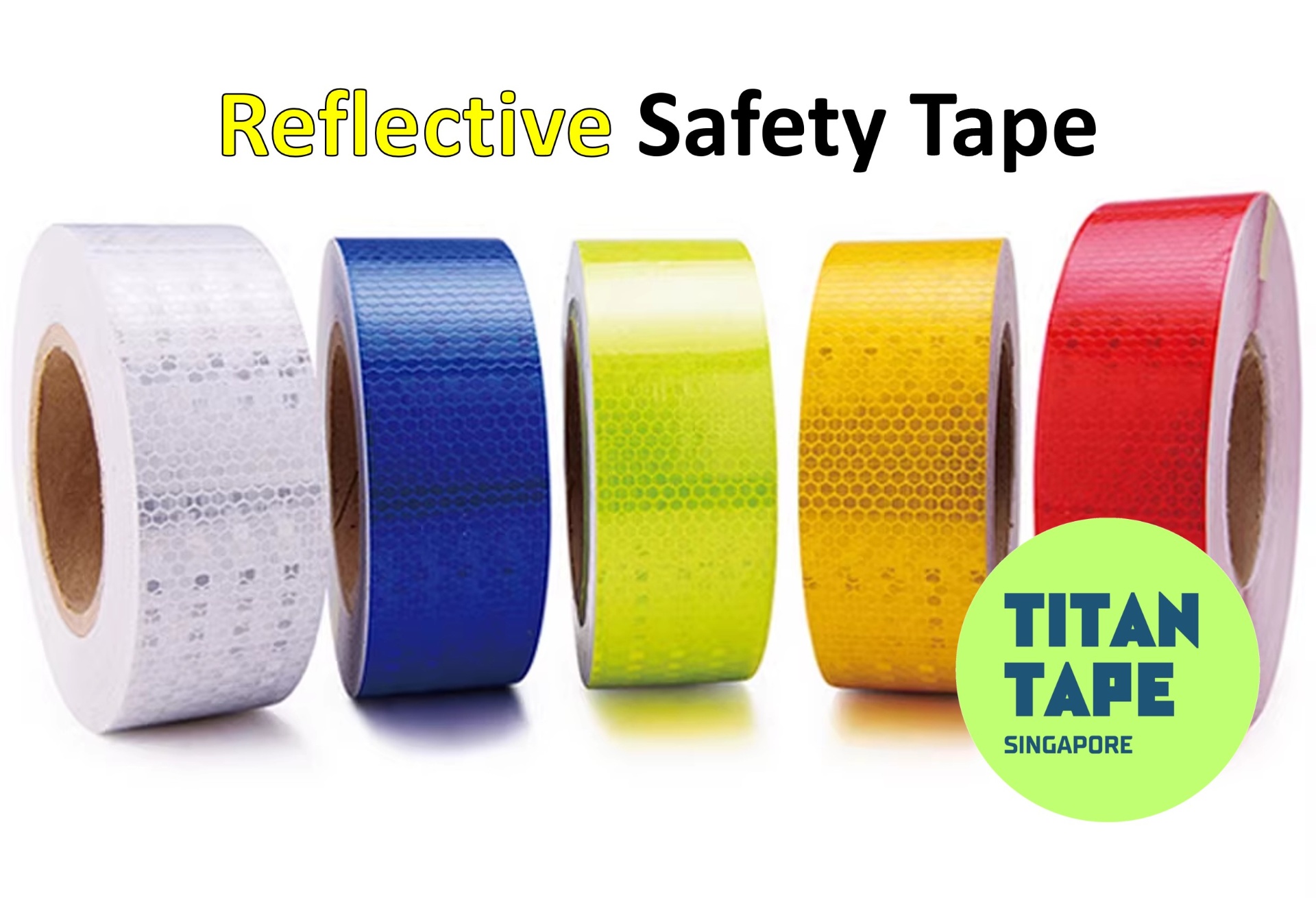 Red Reflective Safety Tape 2